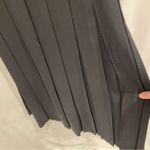 Vintage 70’s handmade lined pleated skirt Wednesday Adams goth school girl dress Black Photo 6