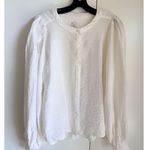 A New Day Pheasant Style Pirate blouse Size Large Cream Fall fashion Photo 3