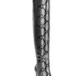 Jessica Simpson NEW  Women's Mistia Over-The-Knee Boots In  Chrome Snake Photo 4