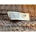 Old Navy Vintage Y2K  Zip Up Knit Brown Mini Dress Size XS Photo 5