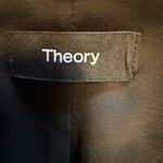 Theory $495  Women's Blue Dover Windowpane Plaid Single-Breasted Blazer Jacket 6 Photo 4