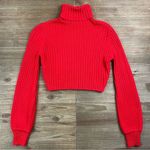 Tiger Mist  Cropped Turtleneck Sweater Photo 2