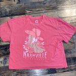 PacSun  Social Culture Nashville pink cotton crop top size Large Photo 0