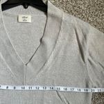 Wilfred  Aritizia Devry Grey V-Neck Sweater Oversized Merino Wool Comfy Small Photo 6