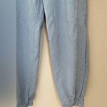 Aritzia TNA Sweatfleece Cozy Fleece Sweatpants Joggers, Size Medium Blue Photo 2