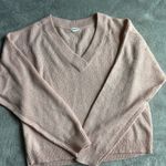 Garage  Women's V-Neck Sweater - peach xs Photo 3
