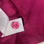 Eloquii Women's Plus Size 22 Kimono Sleeve Top Fucshia Keyhole Satin NWT Fuschia Photo 6