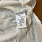 Sanctuary  White Linen V-Neck Short Sleeve Top Photo 5