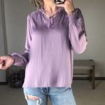 Simply Vera : Lavender Smocked Long sleeve Blouse Photo 0