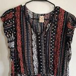 Faded Glory  Boho Print Short Sleeveless Dress Size LG 12/14 Photo 8