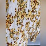 Faithfull the Brand Faithful The Brand Rafa Midi Crinkled In Goldie Floral Dress Size 4 Photo 4