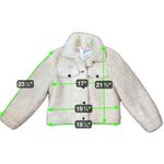 Victoria's Secret Victoria’s Secret Faux Fur Sherpa Teddy Jacket Cream White Size Large Photo 13
