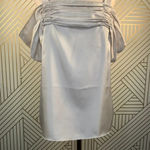 Tibi Mendini Twill Camisole in Stone White Photo 4