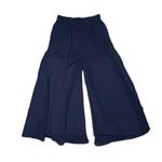 Torrid *New Chiffon Wide Leg Pant Womens M/L 00 Navy Blue Summer Resort Travel Photo 2