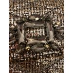 Kurt Geiger London Tweed Embellished Chain Shoulder Bag Silver Photo 1