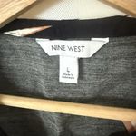 Nine West  Top Palm Leaf Sleeveless Drawstring Tropical Hawaiian Coconutgirl Lg Photo 3