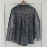 Jane and Delancey  Acid Wash Button Down Shirt Jacket Shacket Size 1X Photo 2