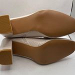 Lulus  my generation pale pink crocodile block heel women size 11 Photo 5