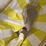 Elegant Straw Tote Bag with White Handles By On 34th Tan Photo 6