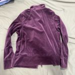 Nike Vintage Velour Large Women's Zip Up Hooded Track Y2K Photo 7