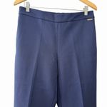 T Tahari Women's Navy Pull On Stretch Ankle Dress Pants Size 10 Officecore Photo 3