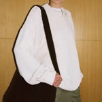 Aya Muse Ember Cashmere crossbody bag‎ Chocolate brown, nwt Brown Photo 1