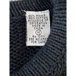 Amanda Smith  Gold Thread Emblazoned Navy Cardigan size Medium Photo 3