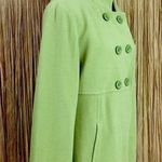 Nienhaus Peacoat Wool/Cashmere Blend Green Jacket Size 10 Photo 3