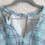 41 Hawthorn Gingham Tie Front Tank Top Blue XS Blue Photo 4