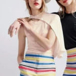 J.Crew Striped Multicolor Jacquard Shorts. Size-0 Photo 1