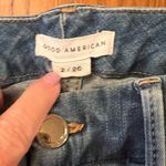 Good American Good Waist Crop Raw Edge Skinny Jeans in Blue331 Size 2 = Size 26 Photo 6