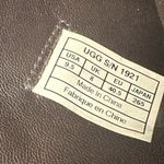 UGG  Australia Amberlee Espresso Leather Equestrian Style Boots, Size 9.5 Photo 13