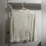 VENDOR ITEM : FINAL PRICE Vintage In The Mood Beaded Suit White Size 8 Photo 5