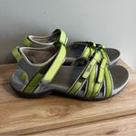 Teva  Women's Sandals - Green Gray Strappy Size 8 Walking Hiking Watersports Photo 4