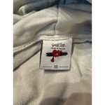 Suicidal Hearts Graphic Hoodie Women's XS Gray Punk Print Pullover Sweatshirt Photo 3