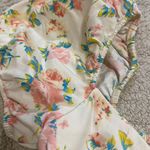 ZARA Floral Corset Top Photo 2
