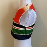 Clover Canyon  Striped Neoprene Crop Top Photo 3