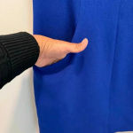 Eliza J  Dress Cobalt Blue Pockets Size 4petite Photo 3