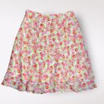 Pierre Cardin Pierre‎ Cardin Y2K Cherry Print Lined Midi Skirt Womens Size 6P Multicolor Photo 4