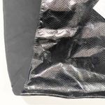 Jimmy Choo  Parfumes Black Snakeskin Textured Shoulder Large Travel Tote Bag NEW Photo 2