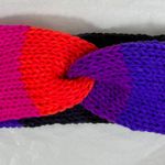 Handmade Multicolor Black Twisted Ear Warmer Headband Photo 0
