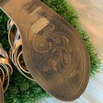 Dollhouse  METALLIC GOLD/SILVER SUMMER SAMDALS Photo 4