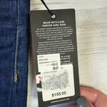 Hudson Jeans Amelia Cuffed Bermuda Knee Shorts Blue Size 23 NWT Photo 3