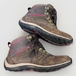 Timberland  Norwood 9505A Womens‎ Brown Leather Lace Up Hiking Boots Size 7 Photo 2