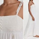 Spiritual Gangster  Dolce Embroidered Off White Cream Maxi Dress Women’s Size XS Photo 8