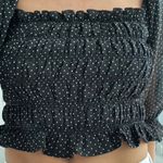 Shopbop poka dot crop top Photo 2