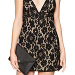 Free People  NWT Dangerous Love‎ sexy black Lace Mini Dress - 0 Photo 0