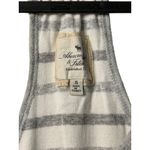 Abercrombie & Fitch VTG  Small Gray White Striped Racerback Tank Top Y2K Casual Photo 3