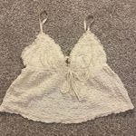 Princess Polly White Crop Top Photo 0