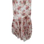 Velvi Greta Maxi Dress in White Floral size 12 Lace Photo 4